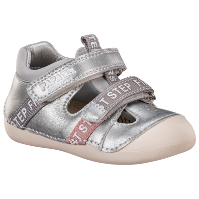 Ponpano Poppy Straps Shoes Silver