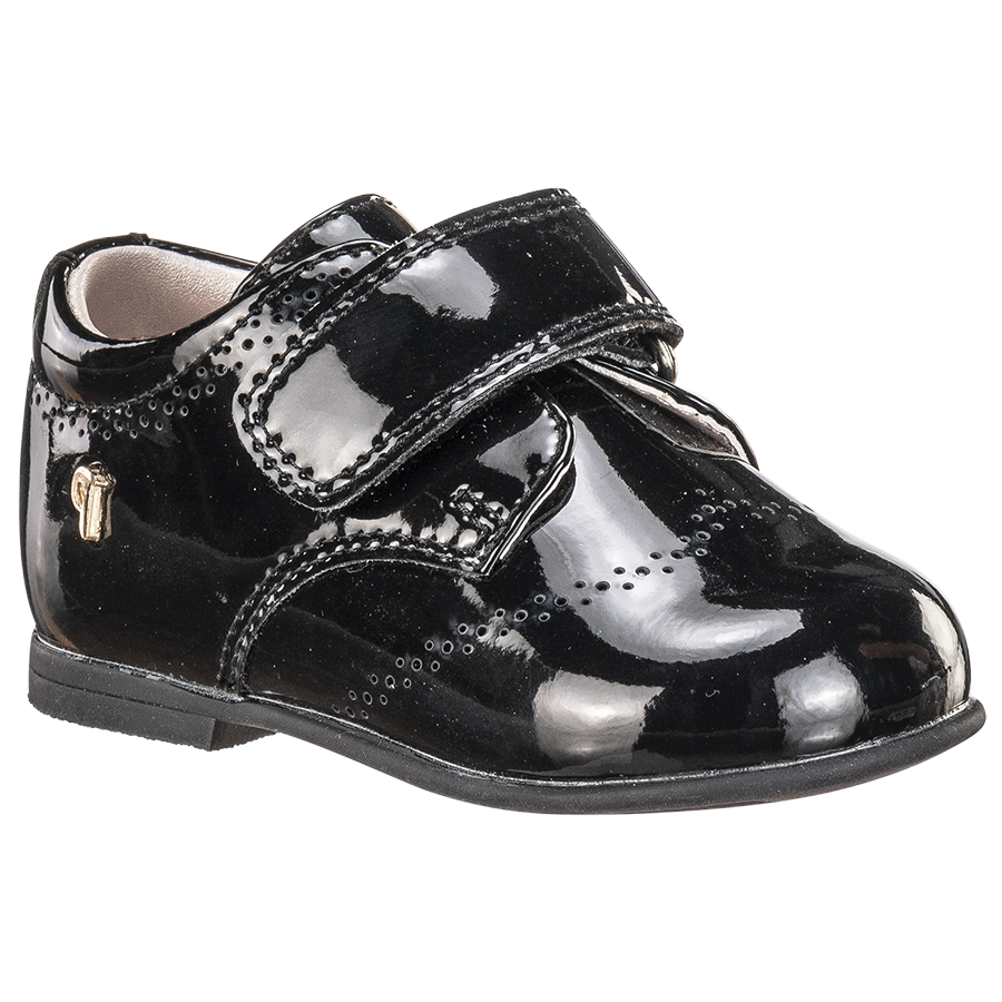 Ponpano Oria Velcro Shoes Black