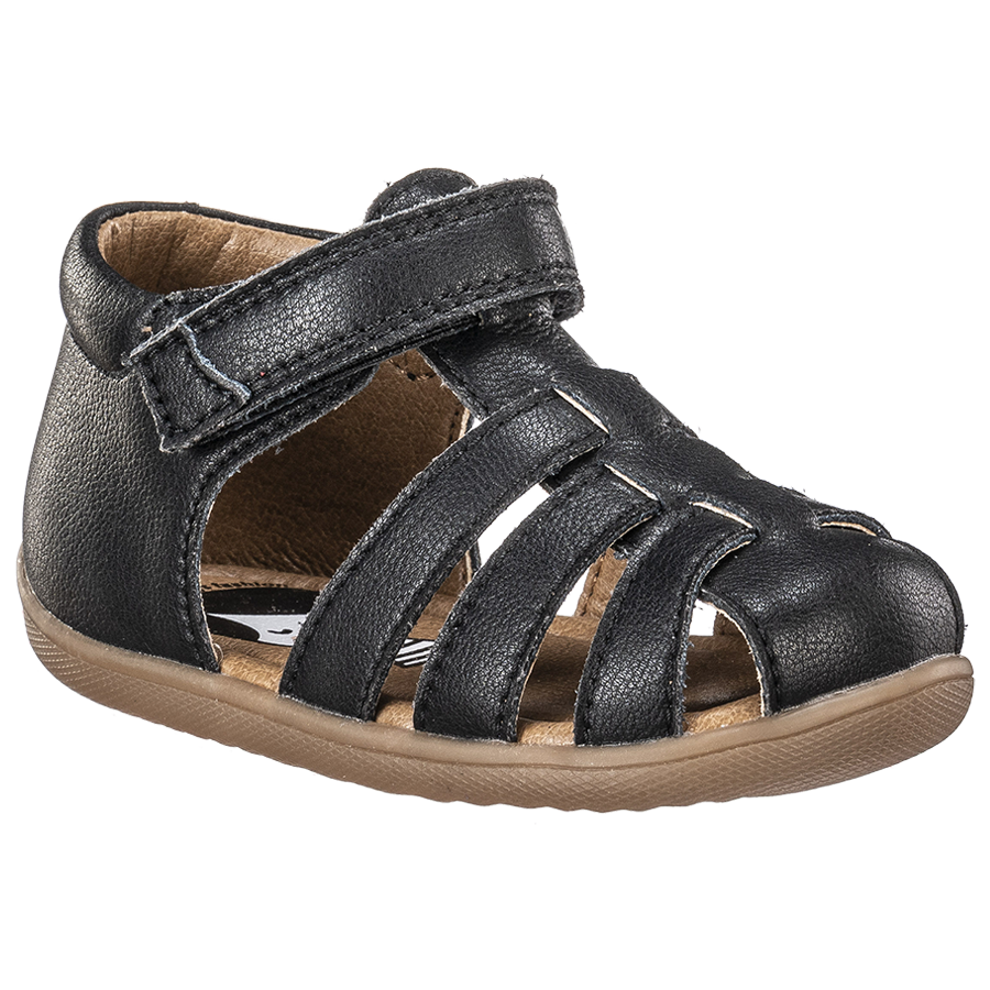 Ponpano First Step Willy Close Sandal Camel