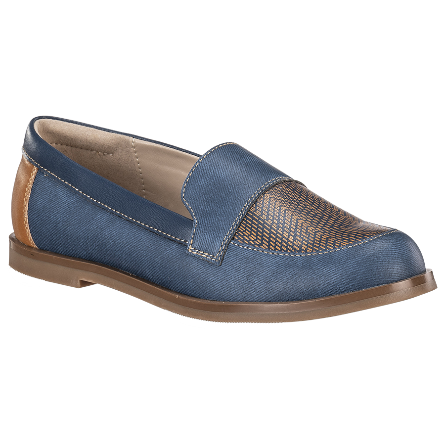 Ponpano Michaela Moccasin B Loafer Camel