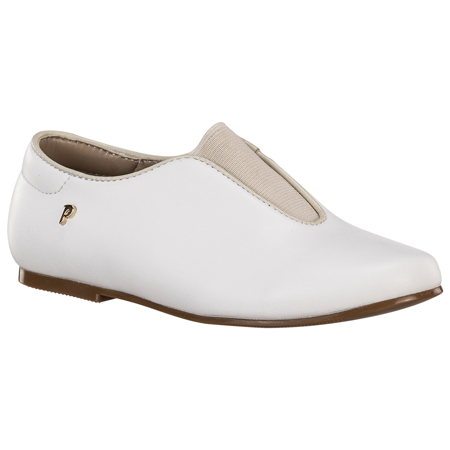 Ponpano Adrian Elastic S Loafer White