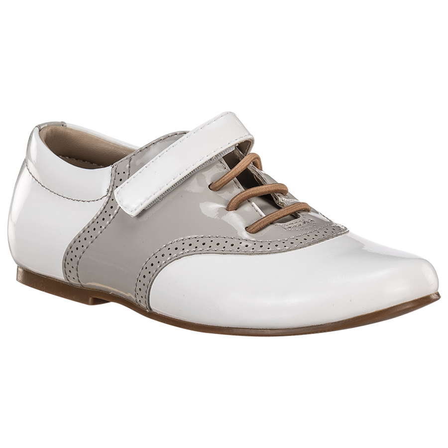 Ponpano Adrian Oxford S Shoes White