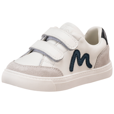 Ponpano Triest Velcro Tricolor Sneakers White