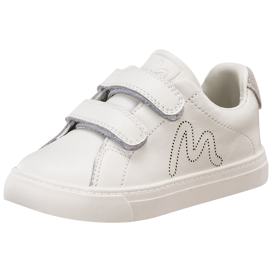 Ponpano Triest Velcro Sneakers White