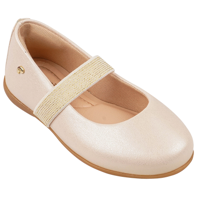 Ponpano Pump Elastic Shoes White