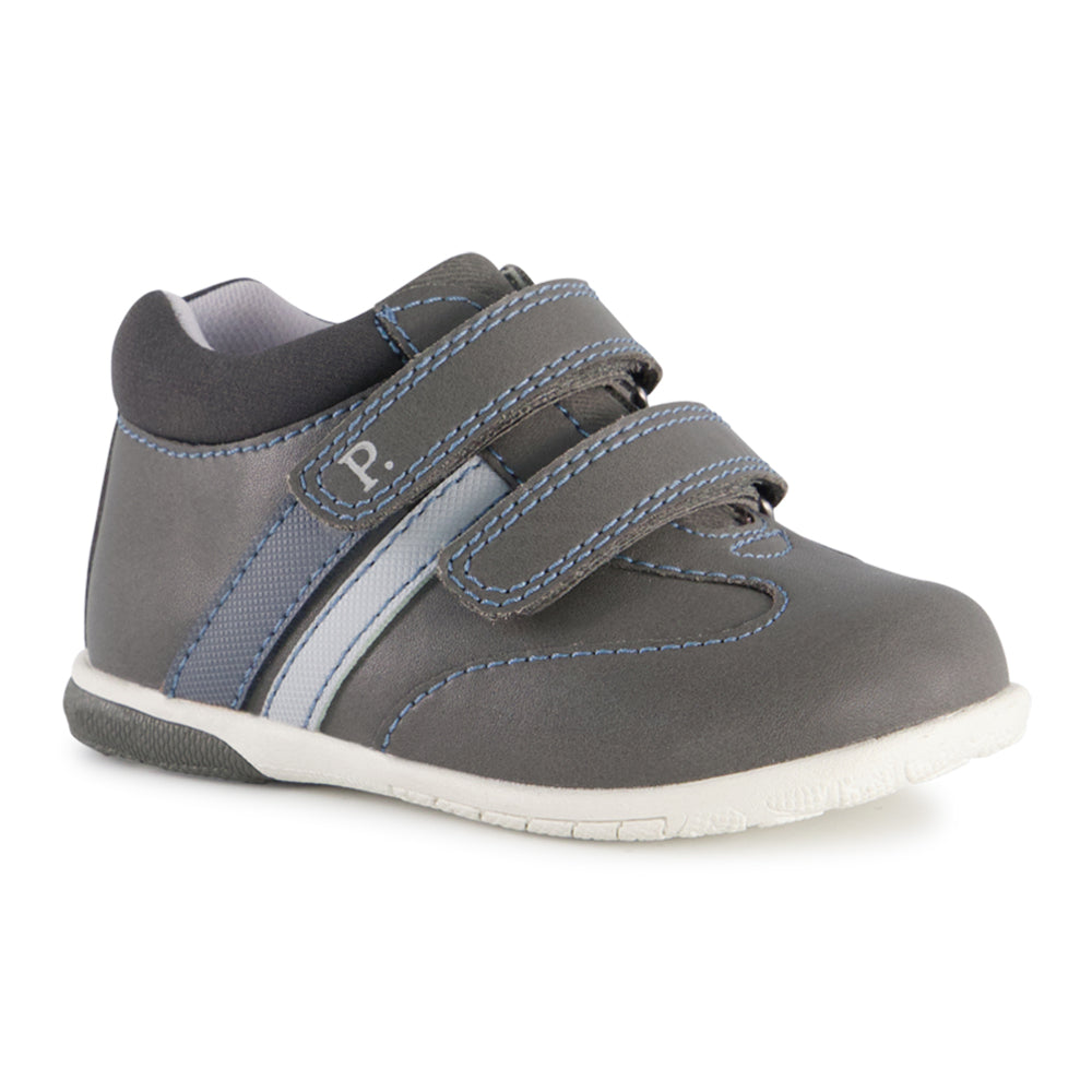 Ponpano Tomer Boys Classic Toddler First Step Shoes Navy