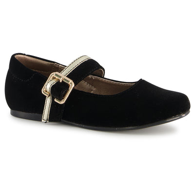 Ponpano Adriana Wide Velcro B Shoes Black