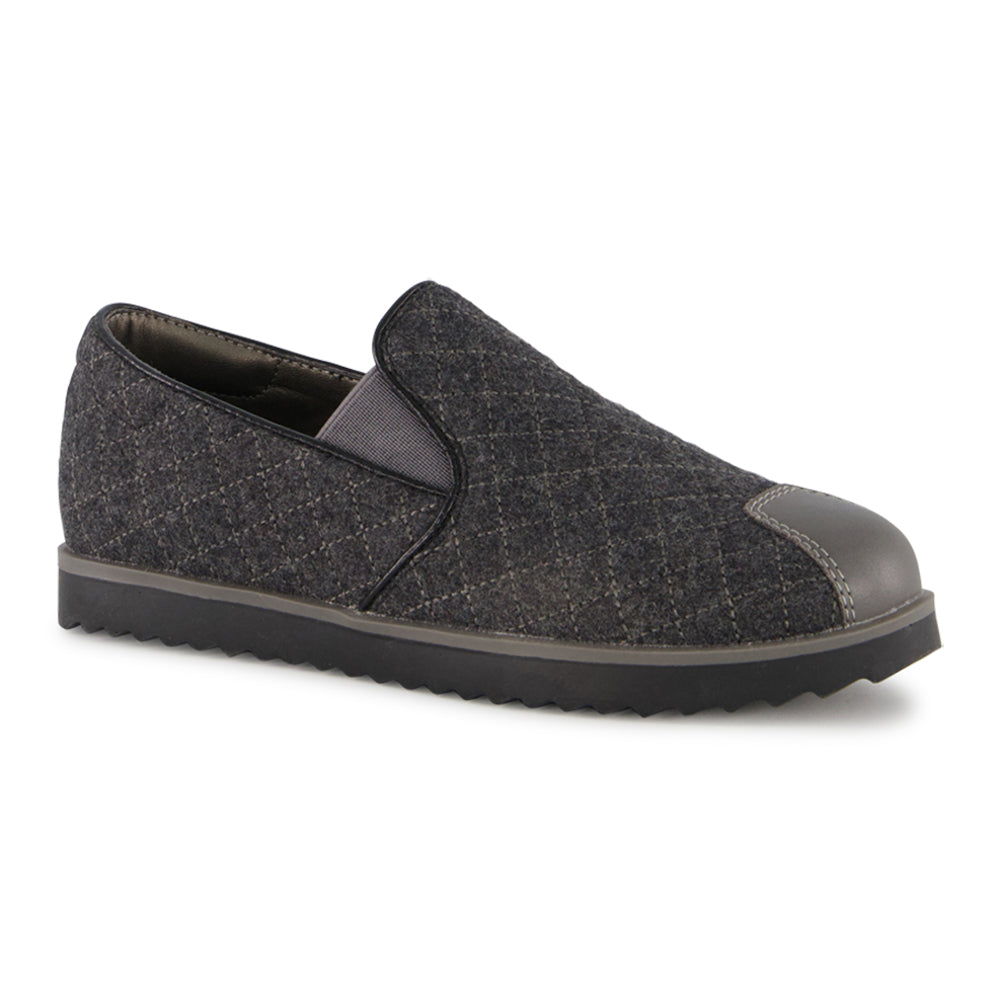 Ponpano Kamila Quilt B Loafer Black
