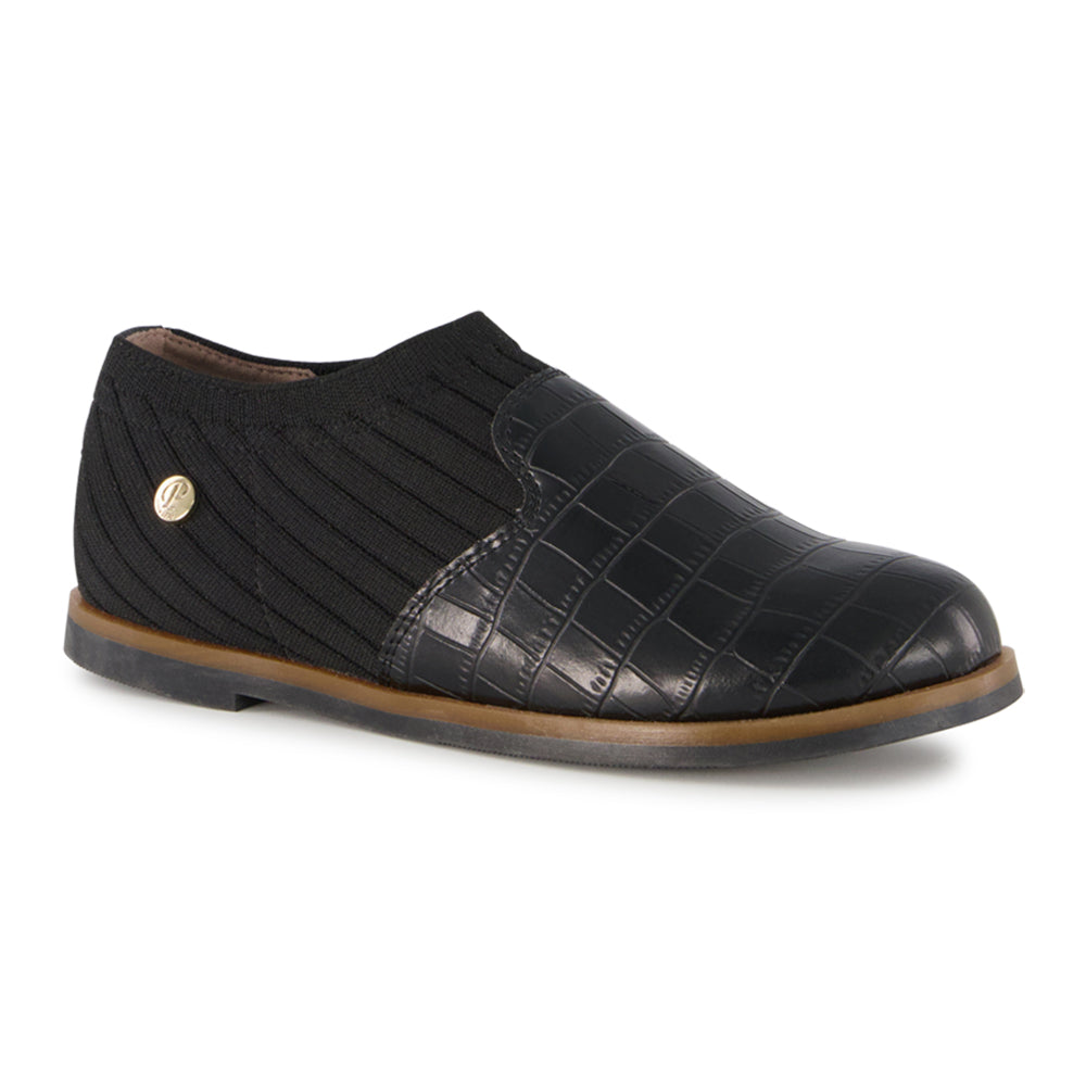 Ponpano Michaela Tricot Combined B Shoes Black