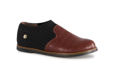 Ponpano Michaela Tricot Combined B Shoes Black