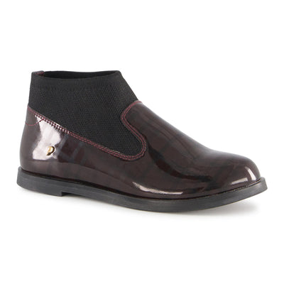Ponpano Michaela Boots Print B Booties Dark Grey