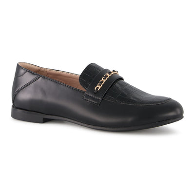 Ponpano Sari Chain Loafer Camel
