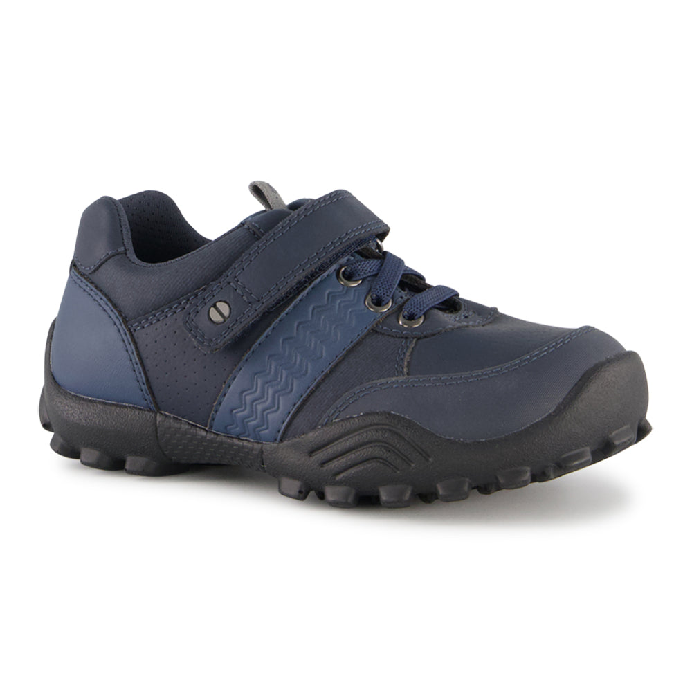 Ponpano Tracking Holes Sneakers Navy