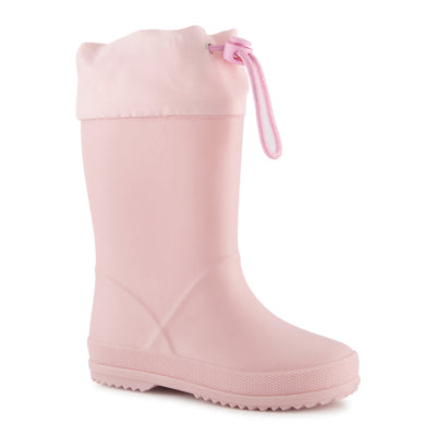 Ponpano Rain Boots Classic Rubber Rain Boots Pink