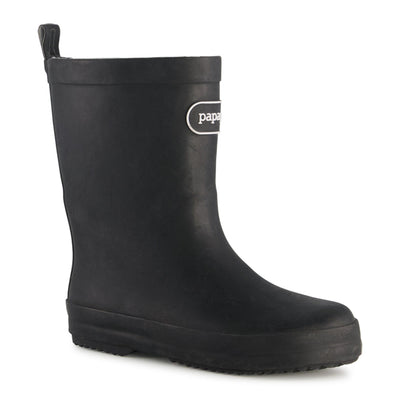Ponpano Niki Smooth Boys S Rubber Rain Boots Beige