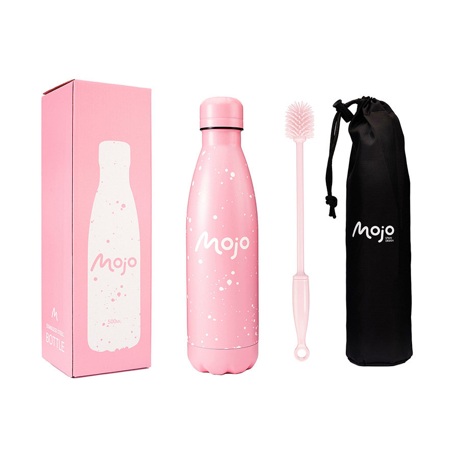 Ponpano Stainless Steel Bottle Shoes Pink