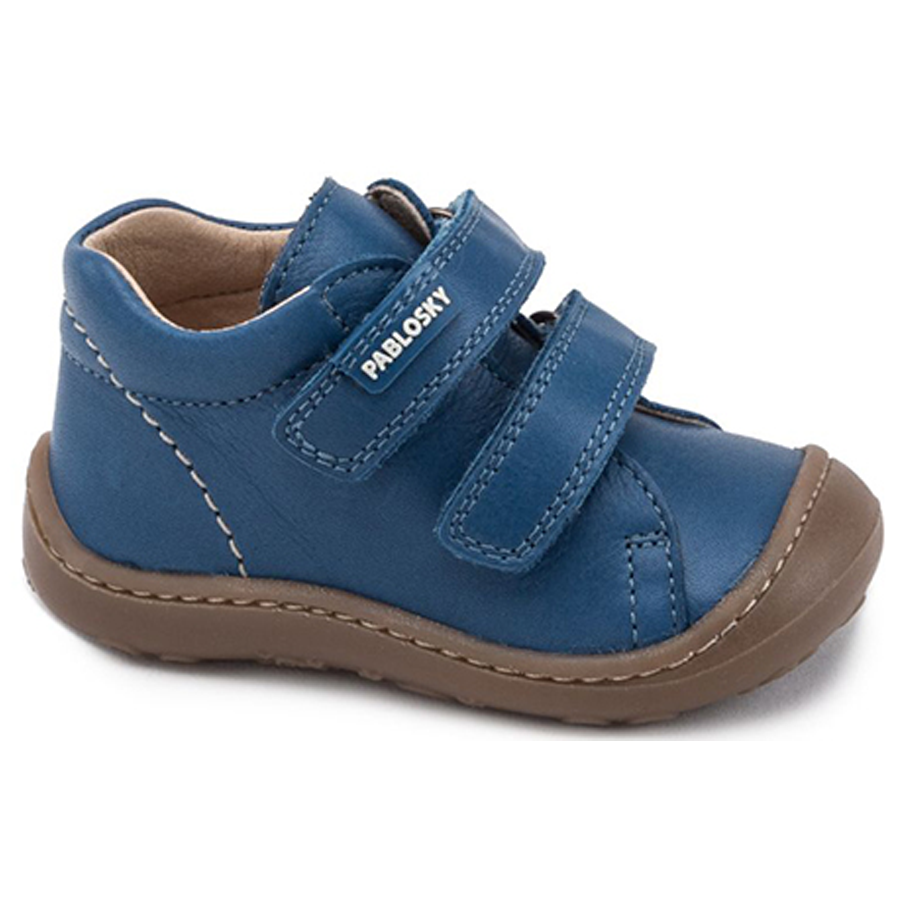 Pablosky Jeko Boys B Genuine Leather Shoes Dark Navy