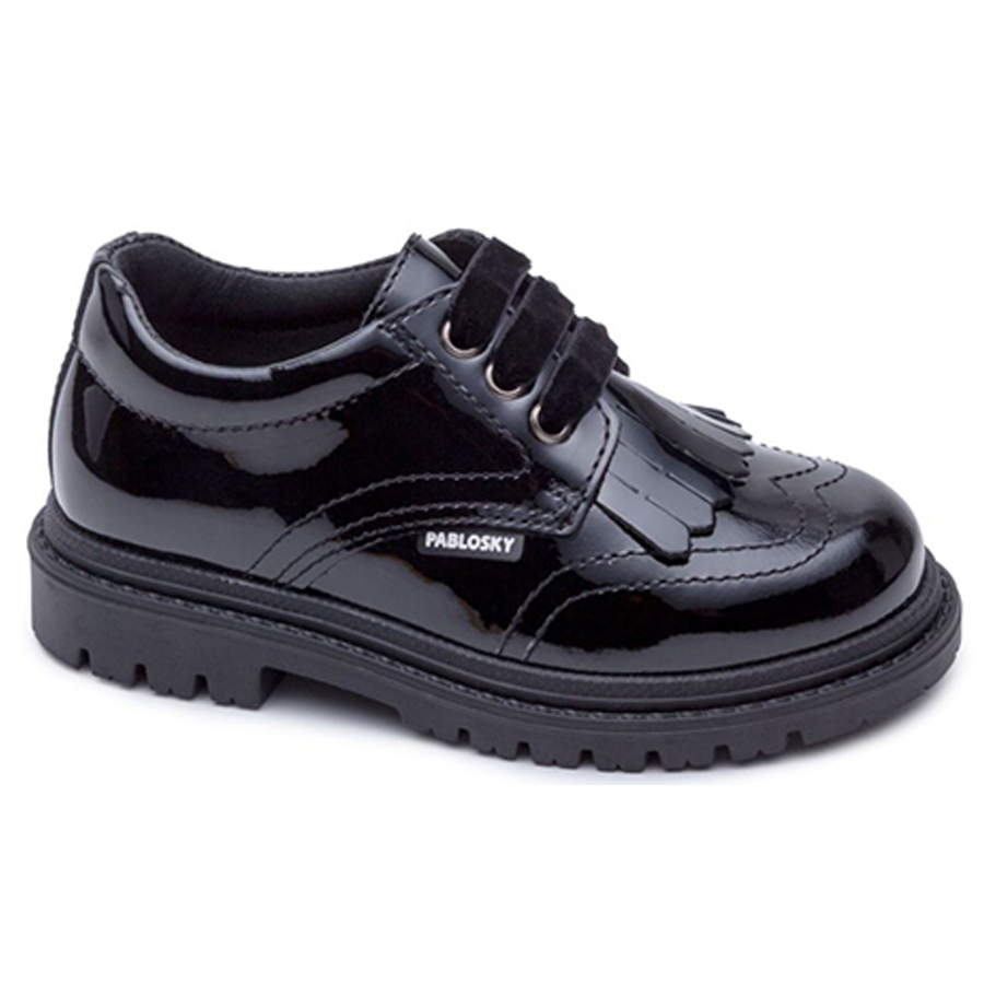 Pablosky Harry Lace Shoes Black